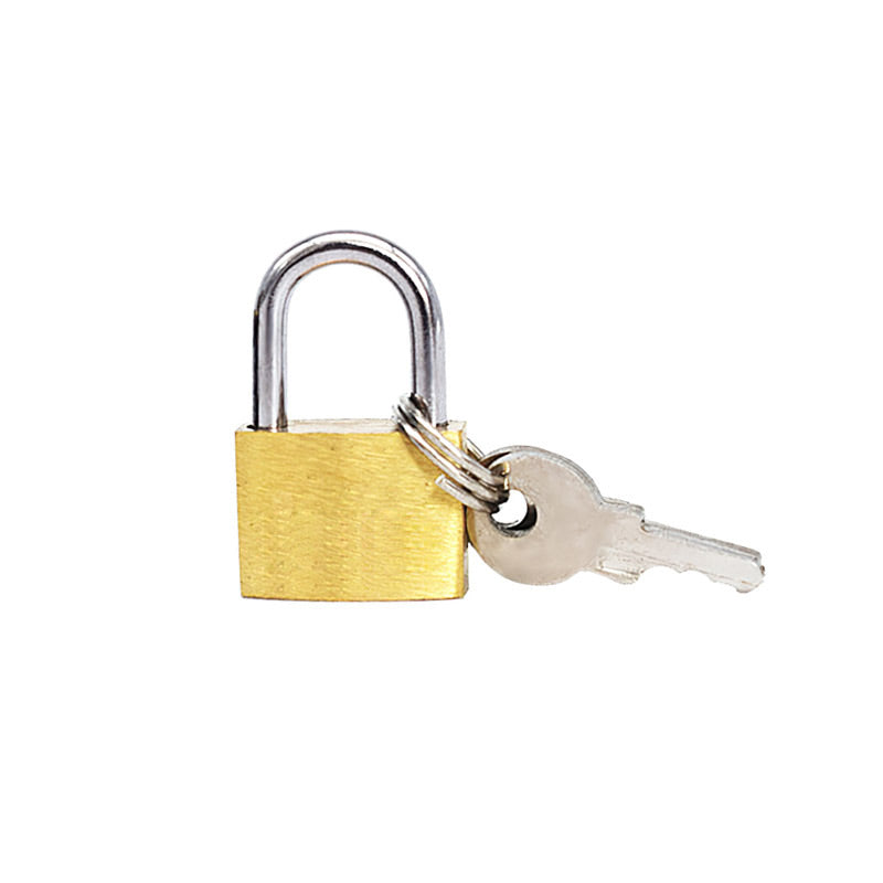 Cock Cage Accessories - Brass Padlock