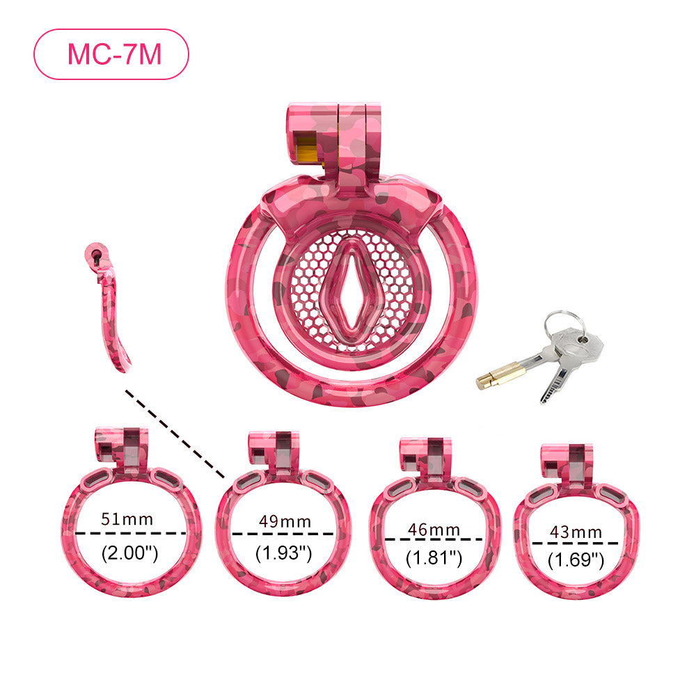 Camouflage Chastity Device Kit