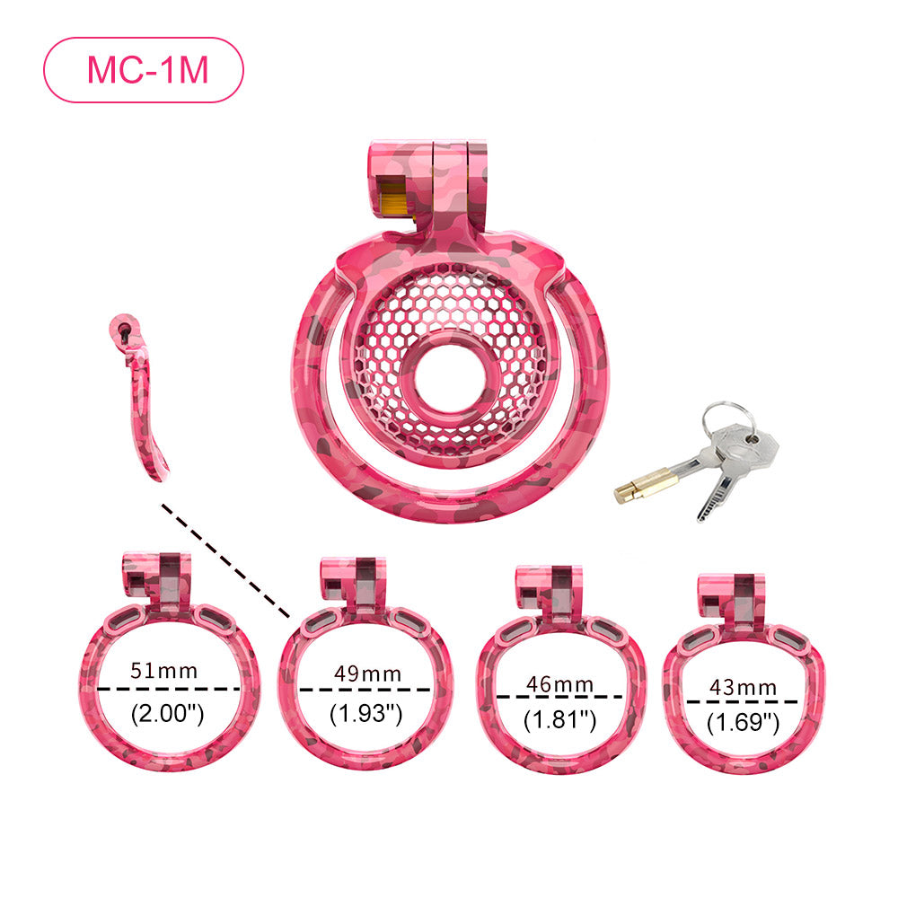 Camouflage Chastity Device Kit