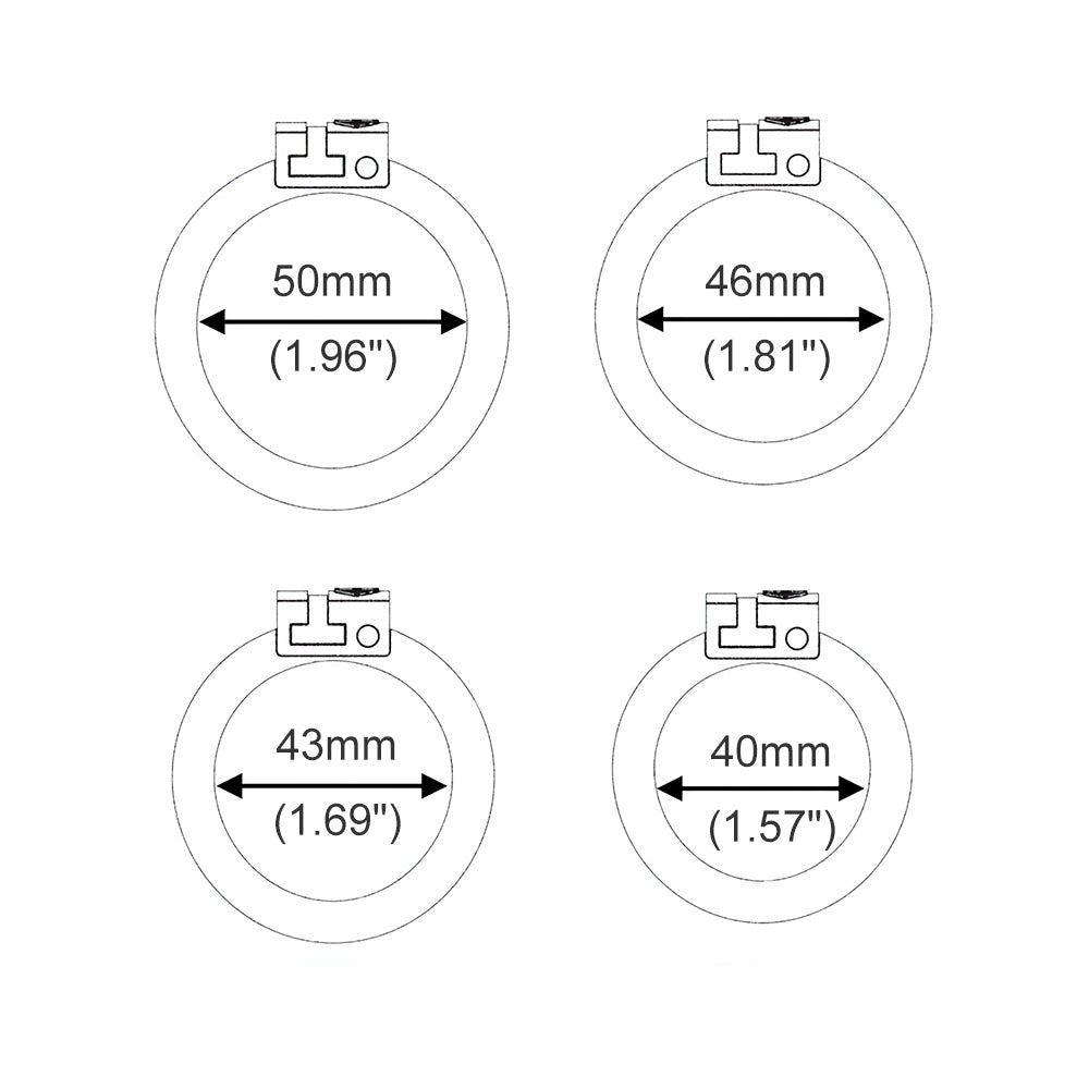Vagina Shaped Chastity Cage