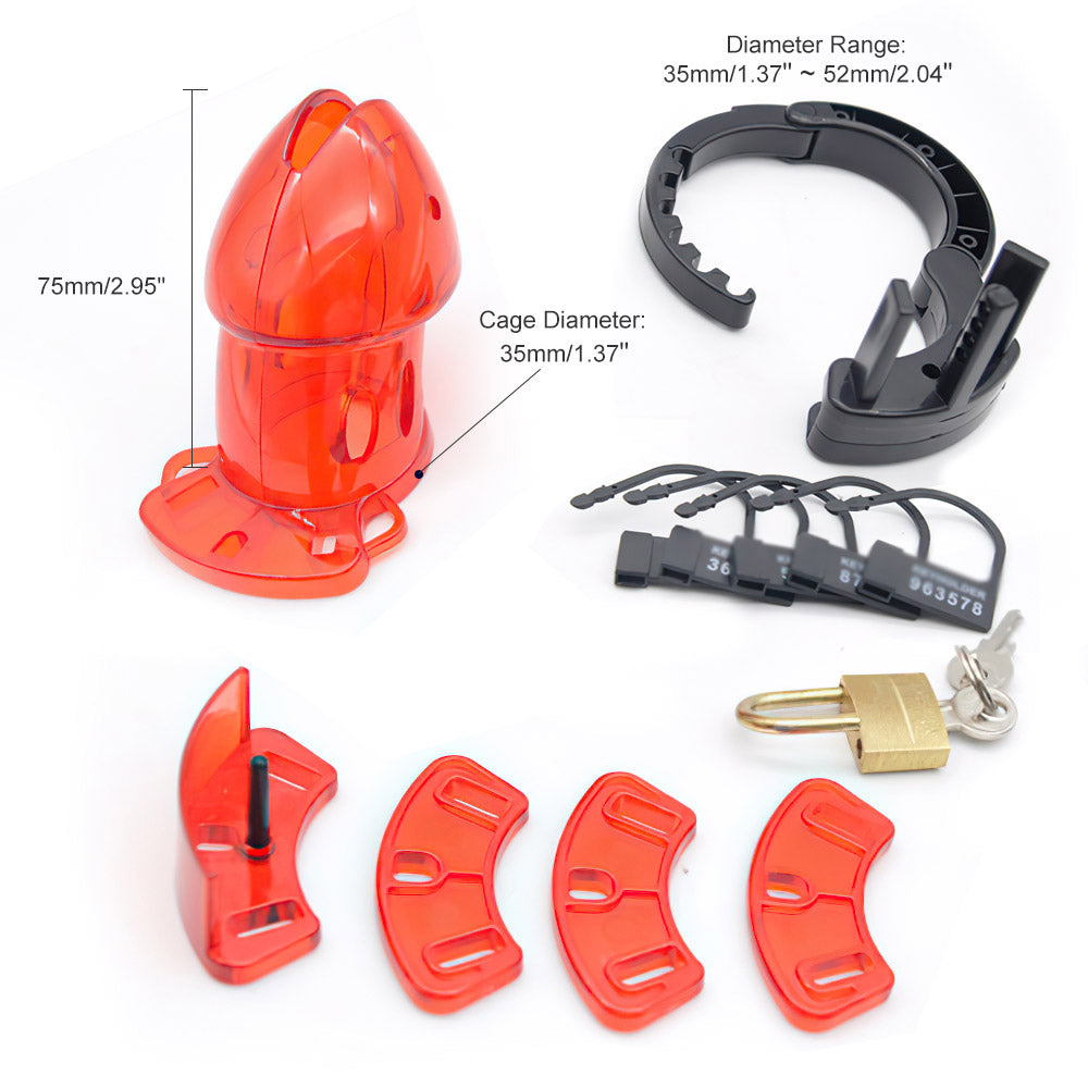 Adjustable Chastity Cage