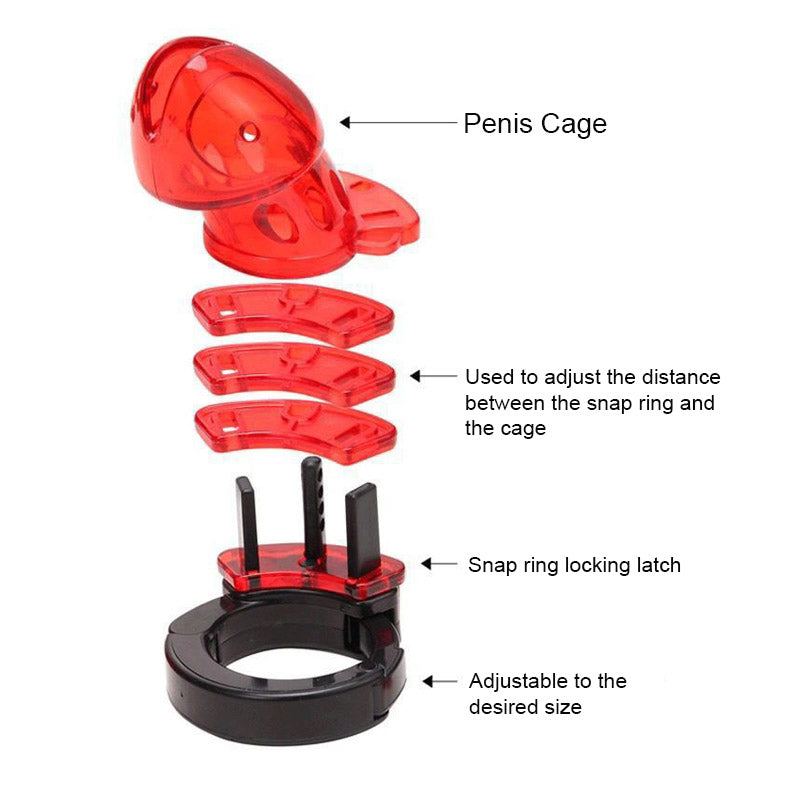 Adjustable Chastity Cage