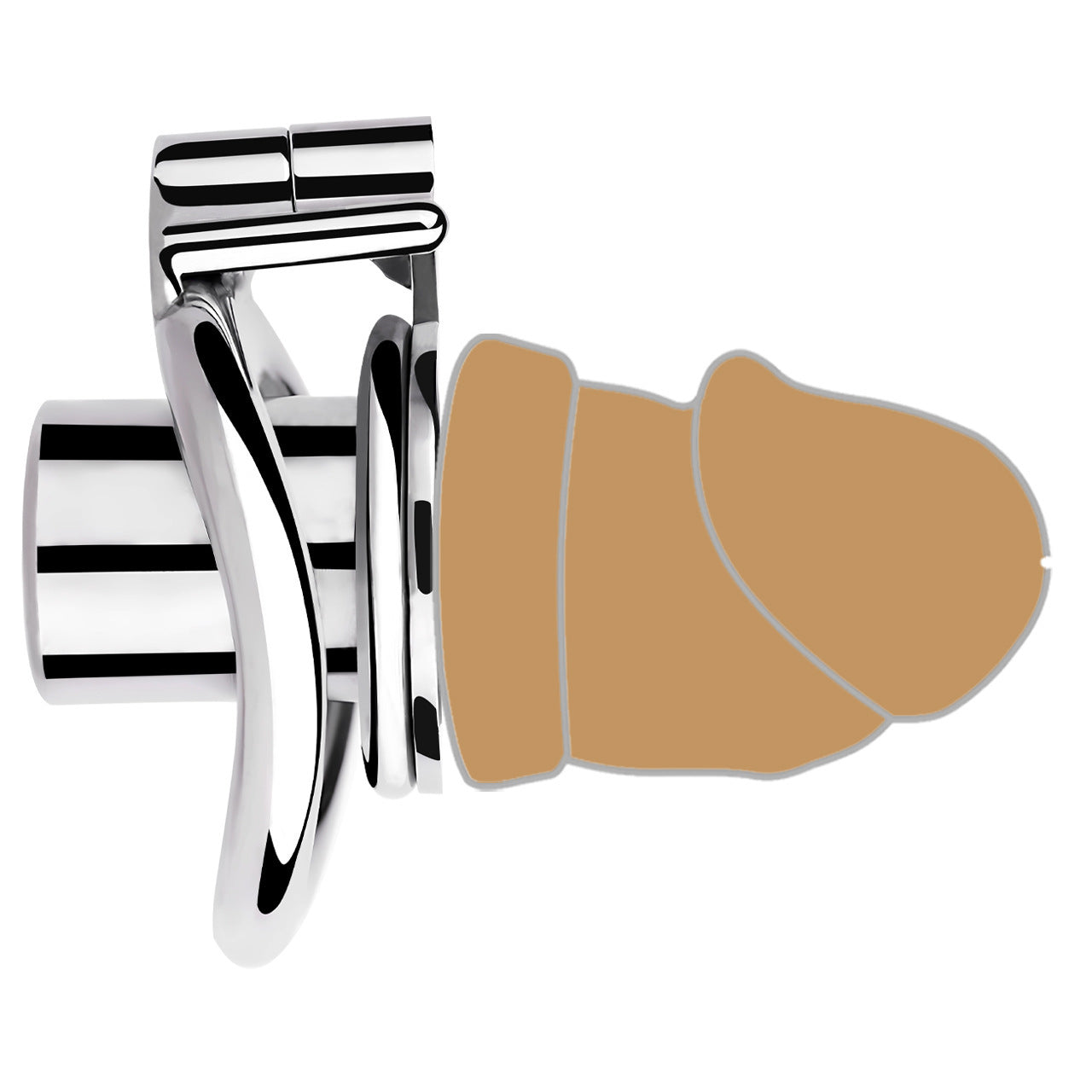 Male Chastity With Urethral Tube