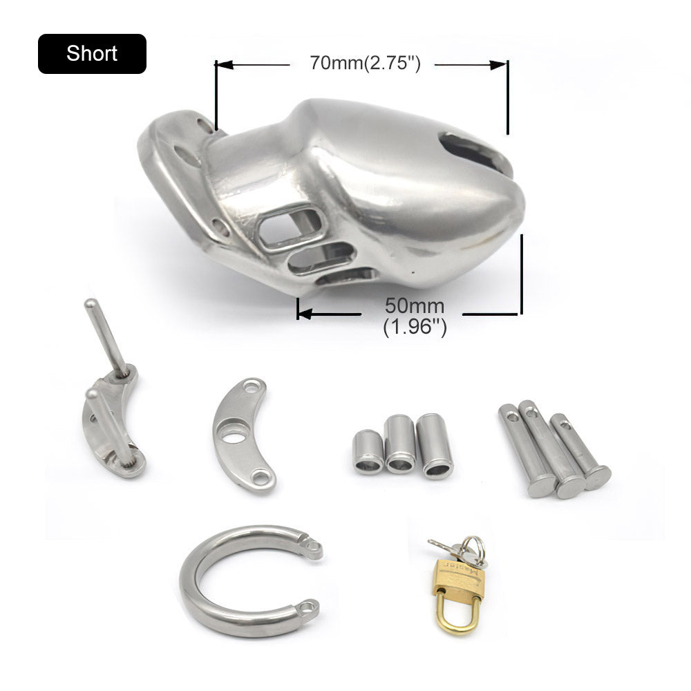 Stainless Steel Chastity Cage