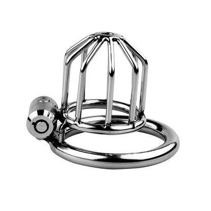 button chastity cage