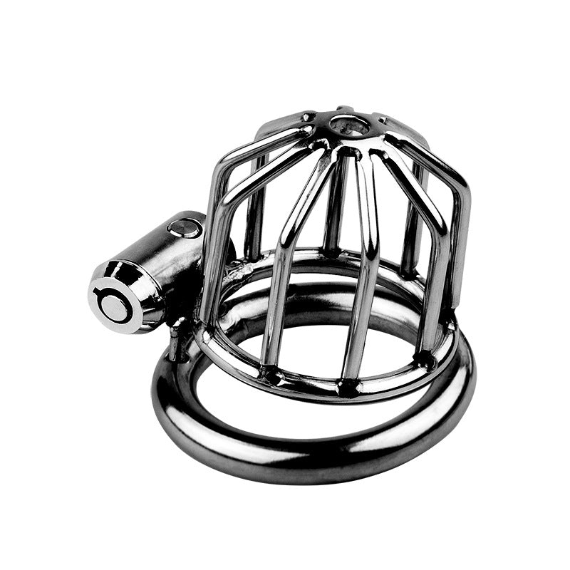 button chastity cage