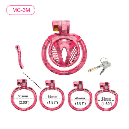 Camouflage Chastity Device Kit