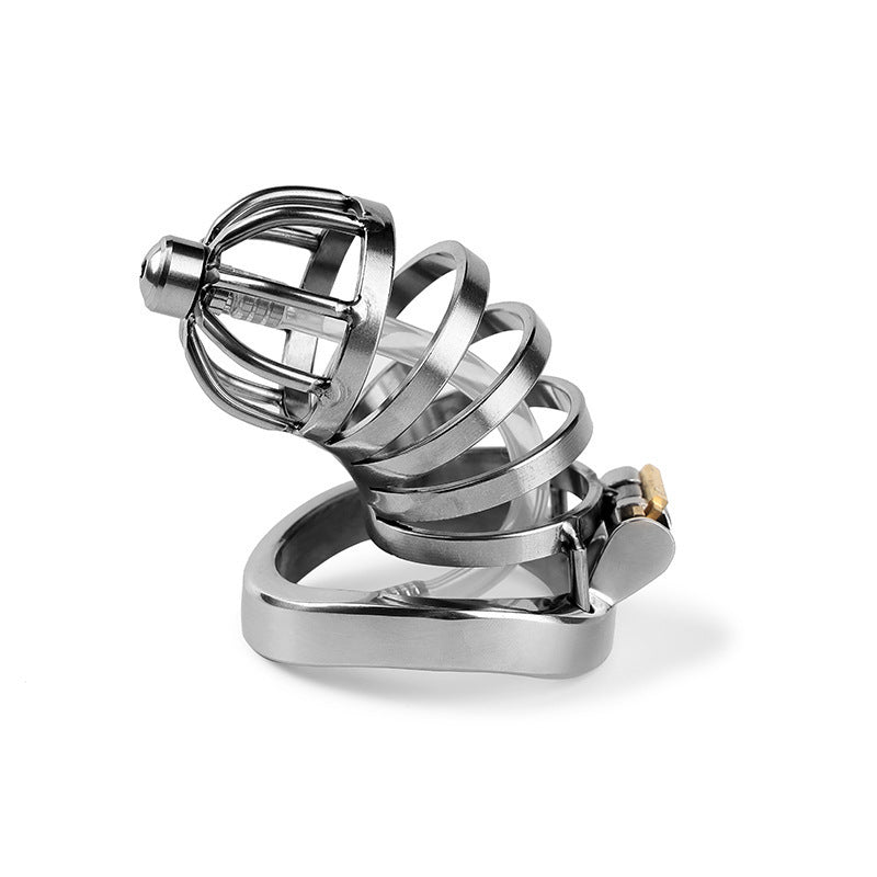 Chastity Cage With Urethral Tube