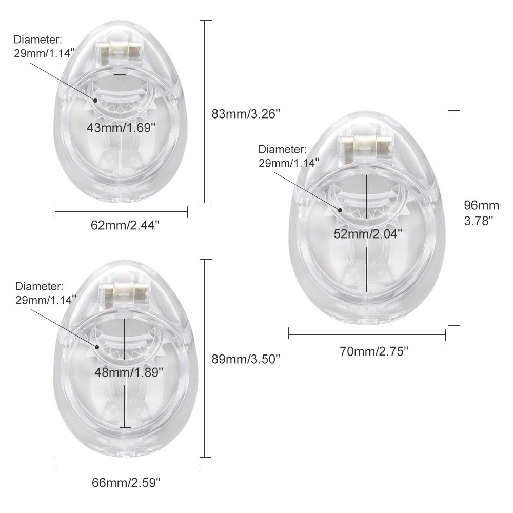 egg chastity cage