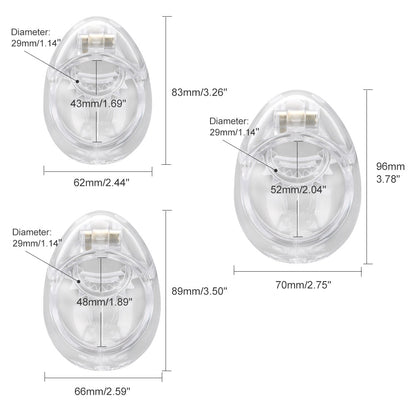 egg chastity cage