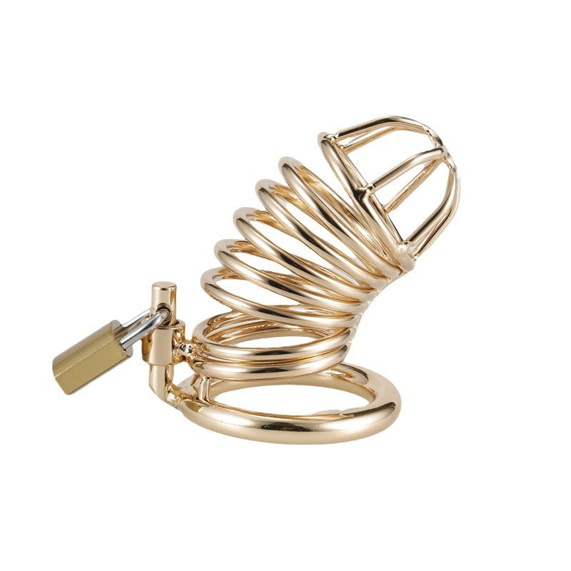 golden chastity cage