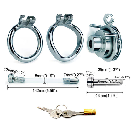 Inverted Chastity With Catheter 