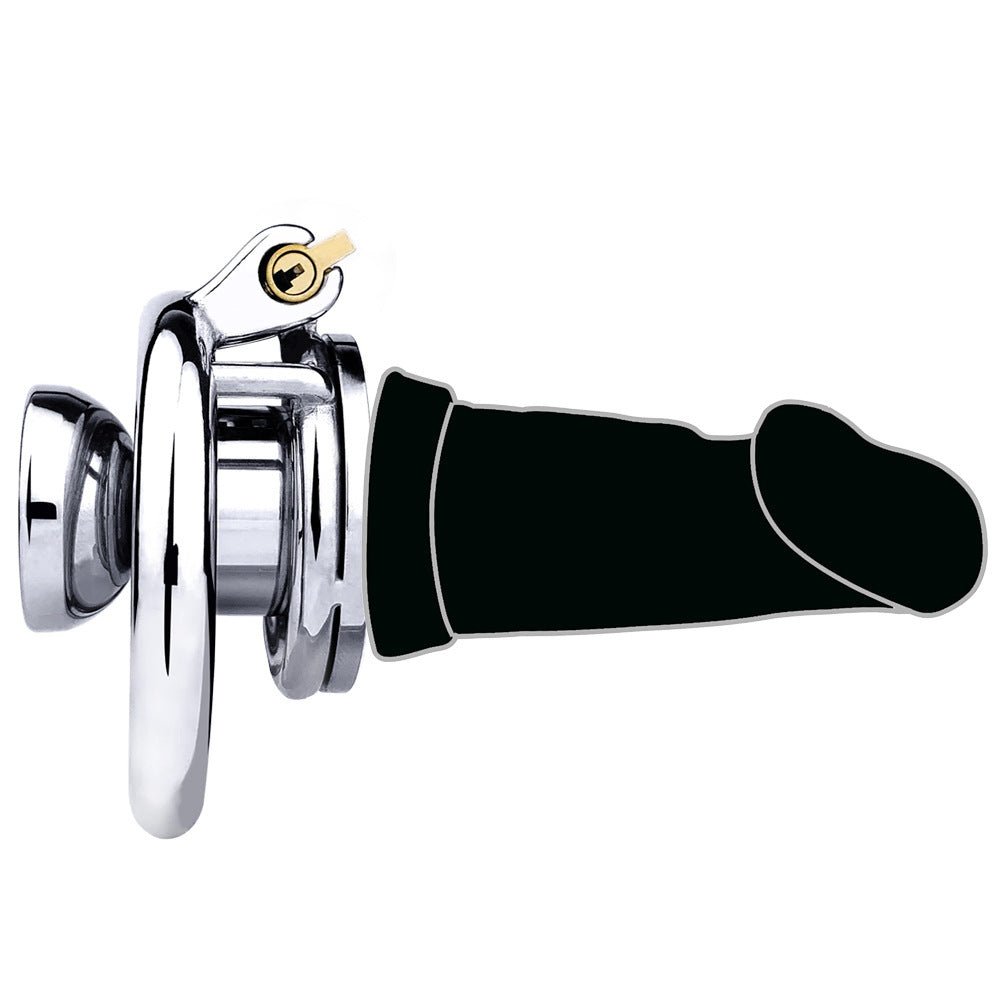 Inverted Cock Cage & Detachable Dildo