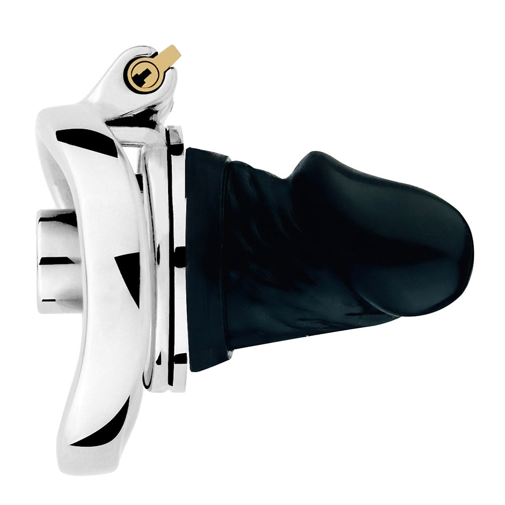 inverted male chastity with dildo