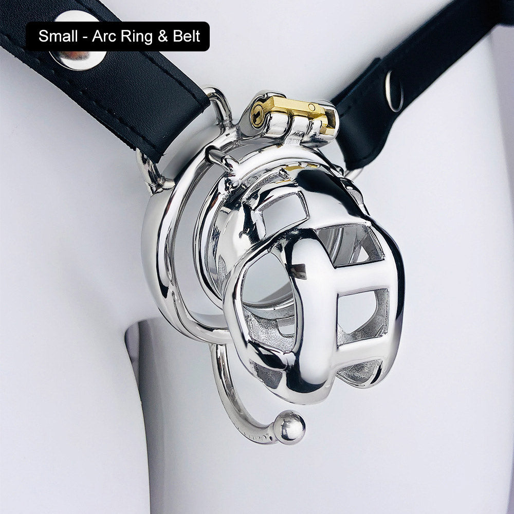 Metal Cobra Chastity Cage