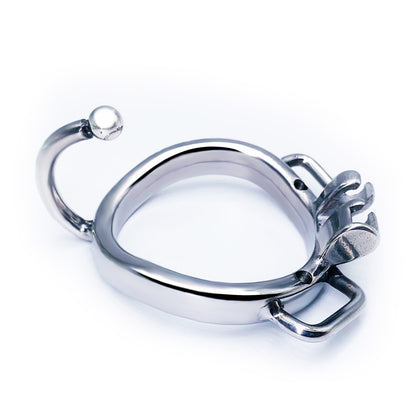 Penis Cage Accessory Ring With Ears & Belt