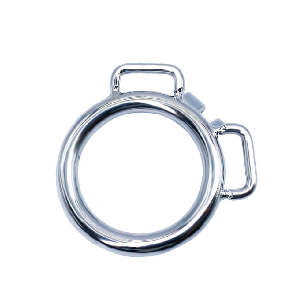 Penis Cage Accessory Ring With Ears & Belt