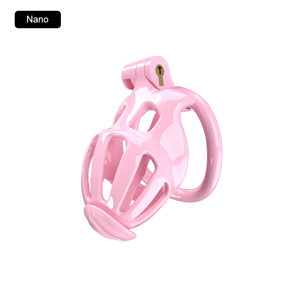 Pink Cobra Chastity Cage