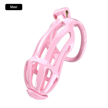 Pink Cobra Chastity Cage