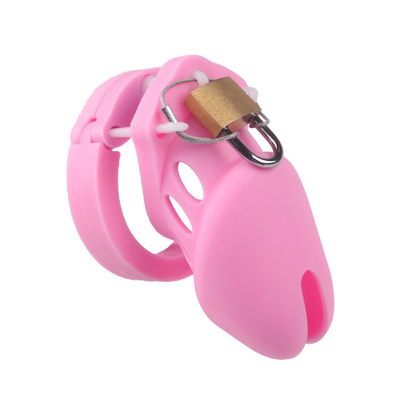 soft silicone chastity cage