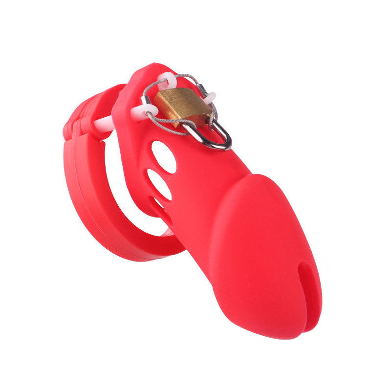 soft silicone chastity cage