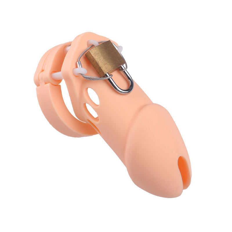 soft silicone chastity cage