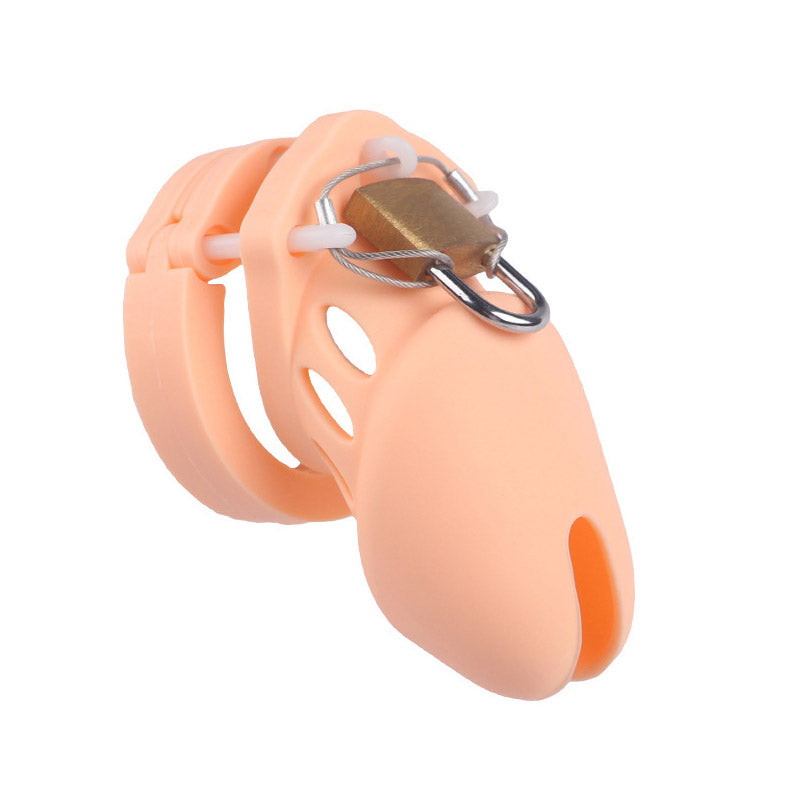 soft silicone chastity cage