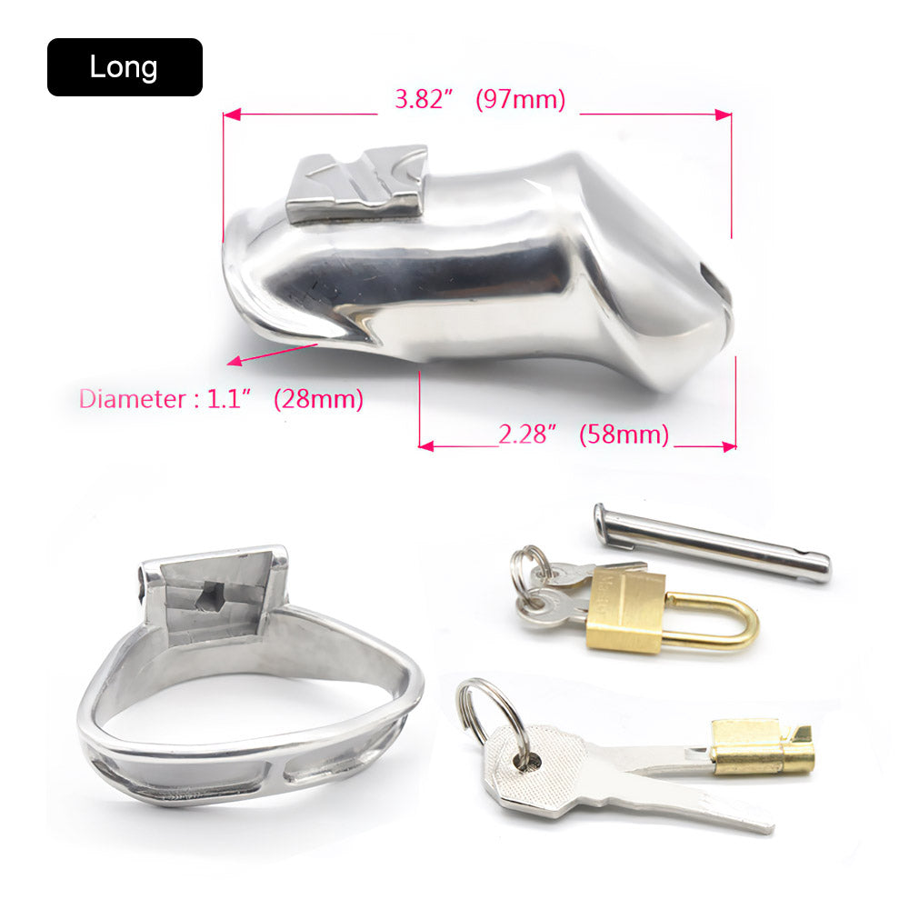 Stainless Steel Chastity Lock